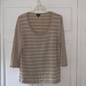 Talbots 3/4 sleeve cotton sweater size XL